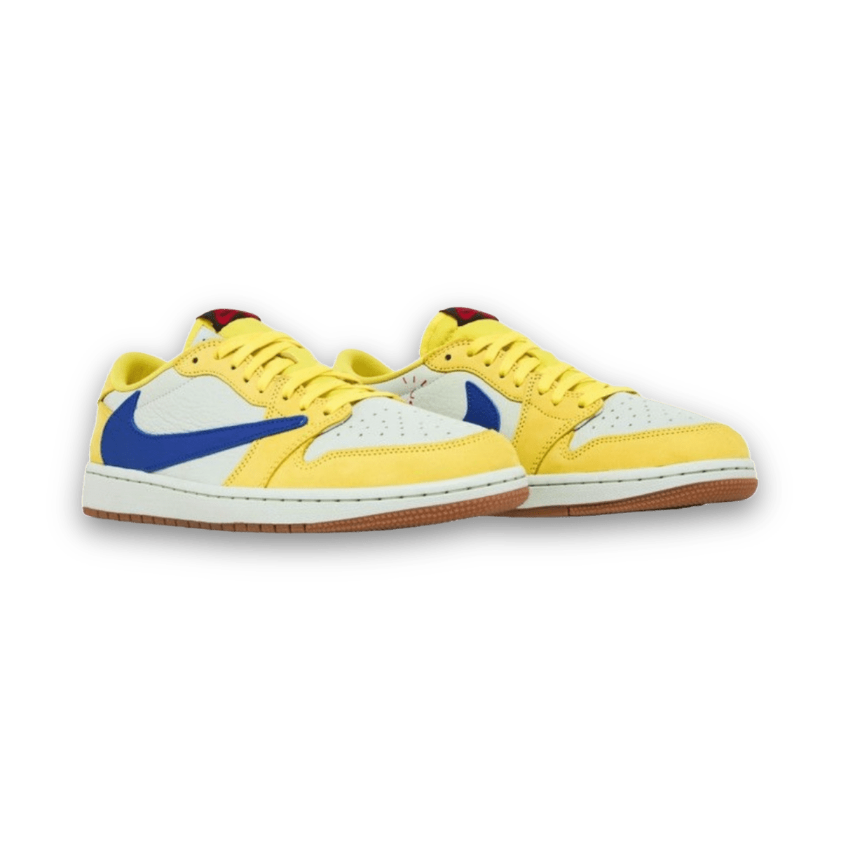 Jordan Travis Scott x Air Jordan 1 Retro Low OG SP Canary Grade School Low Sneaker Grade School 4