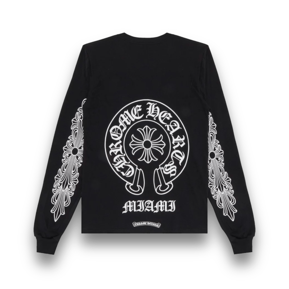 Chrome Hearts Miami Exclusive Long-Sleeve T-Shirt 'Black/White