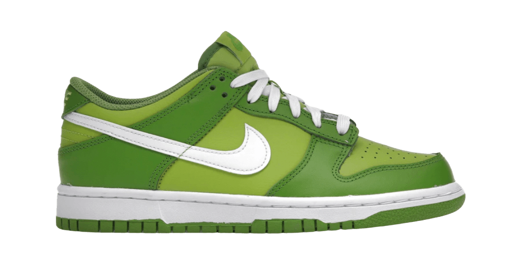 Preschool Sz 12c Nike Dunk Low Chlorophyll DH9756-301. Worn twice shops no box