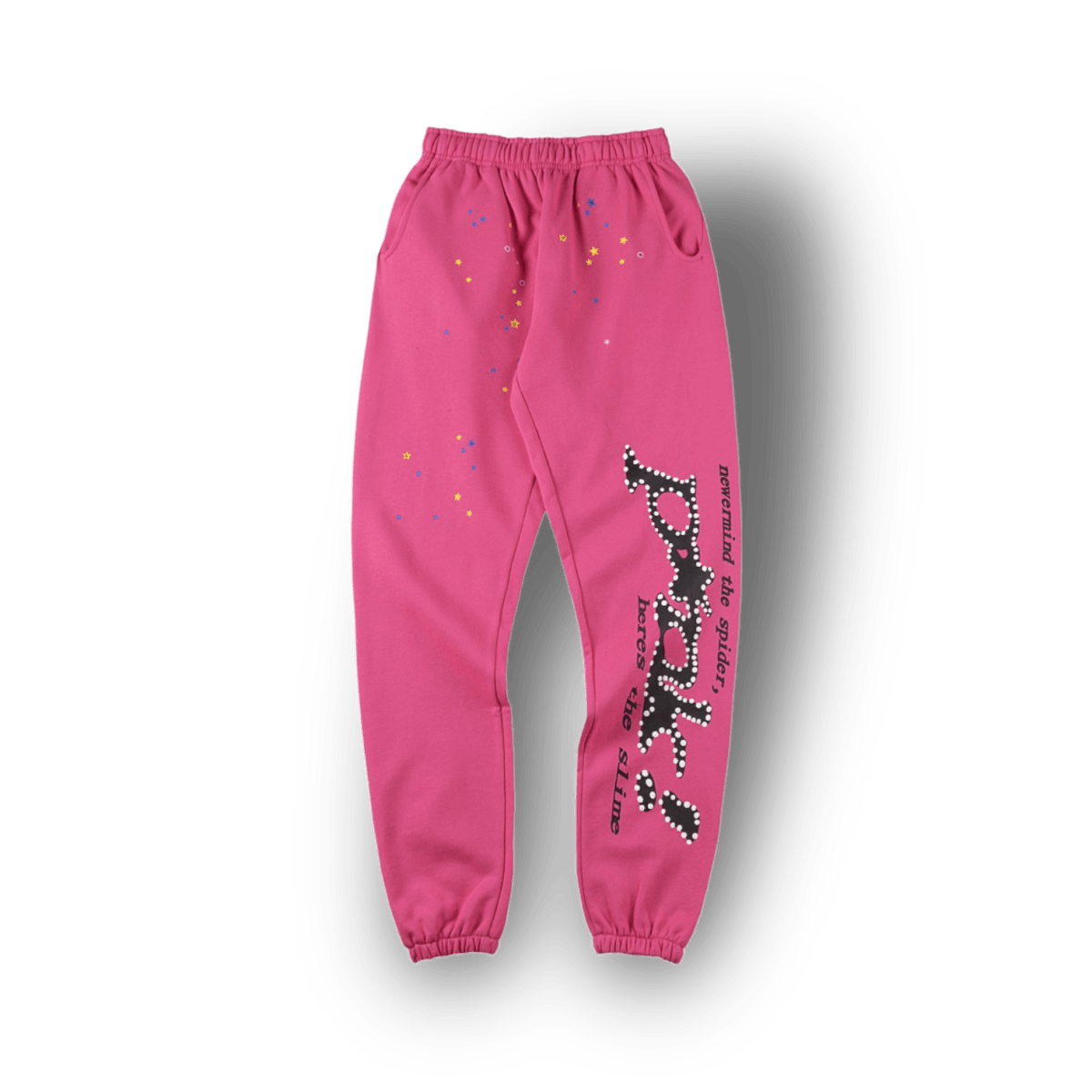 Sp5der Atlanta Sweatpants Pink