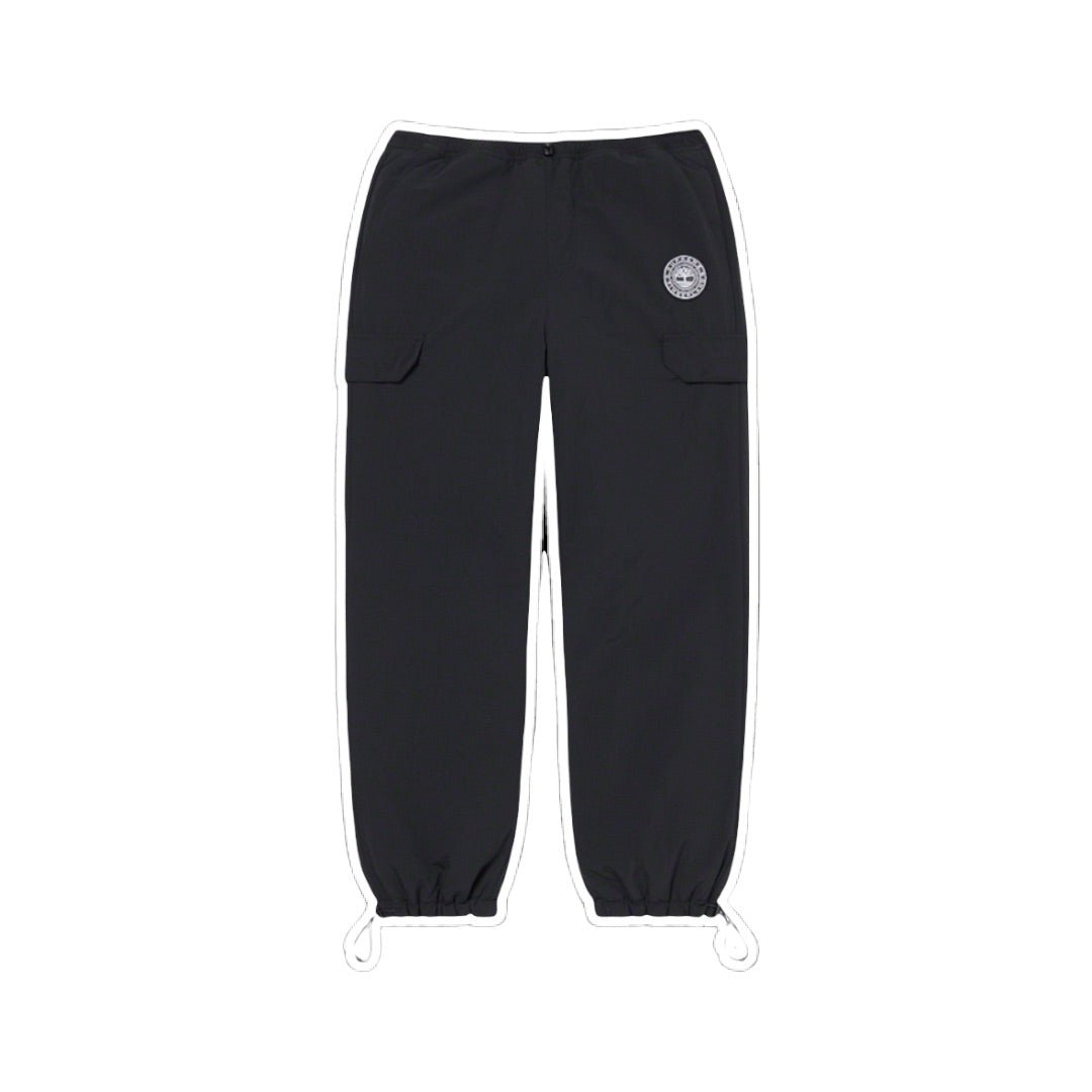 SUPREME LOGO RIPSTOP TRACK PANT-BLACK