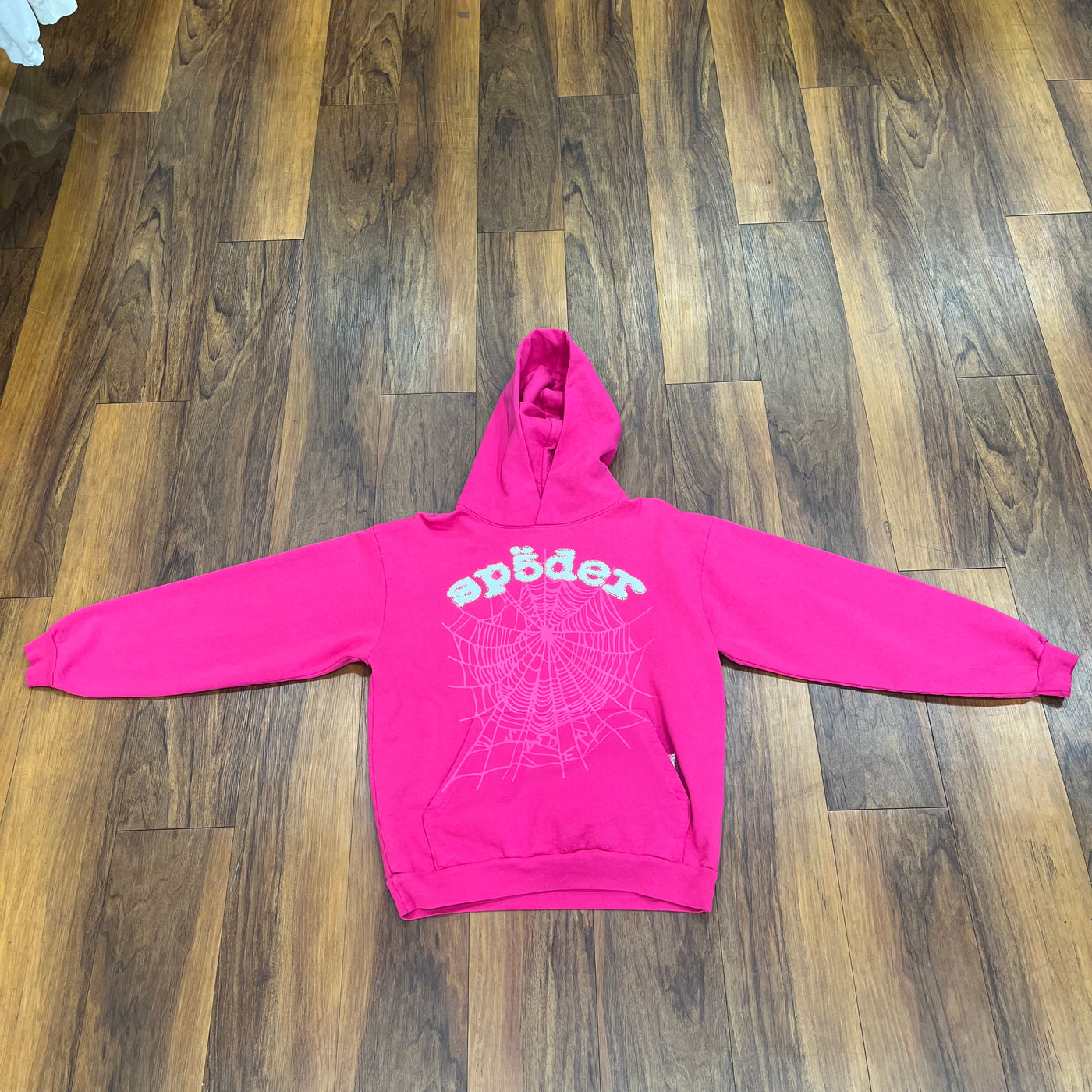 Sp5der Legacy Hoodie - Pink - Hoodie - Jawns on Fire Sneakers & Shoes