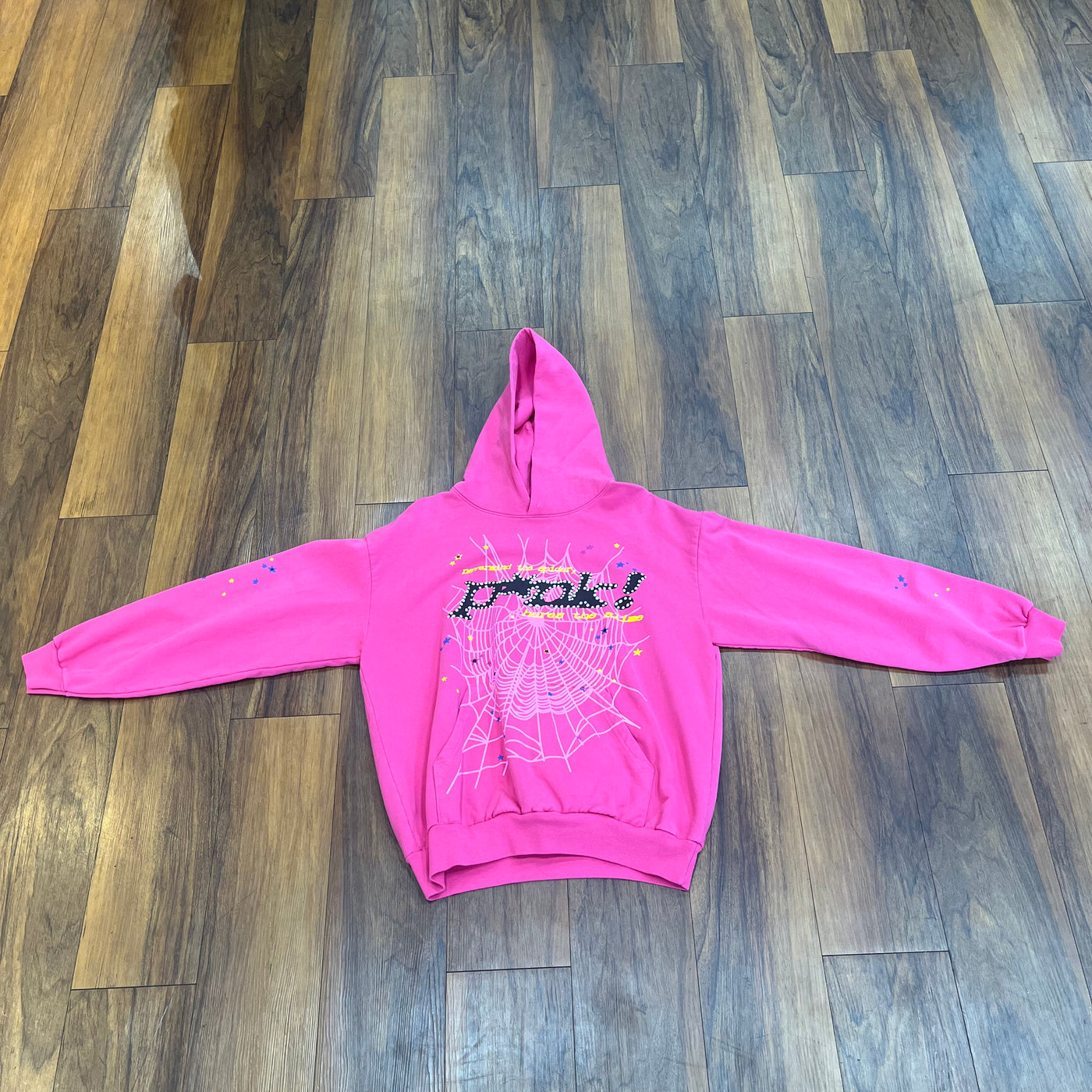 Sp5der P*NK Hoodie Pink - Hoodie - Jawns on Fire Sneakers & Shoes