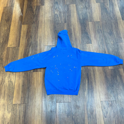 Sp5der Blue Web Hoodie - Hoodie - Jawns on Fire Sneakers & Shoes