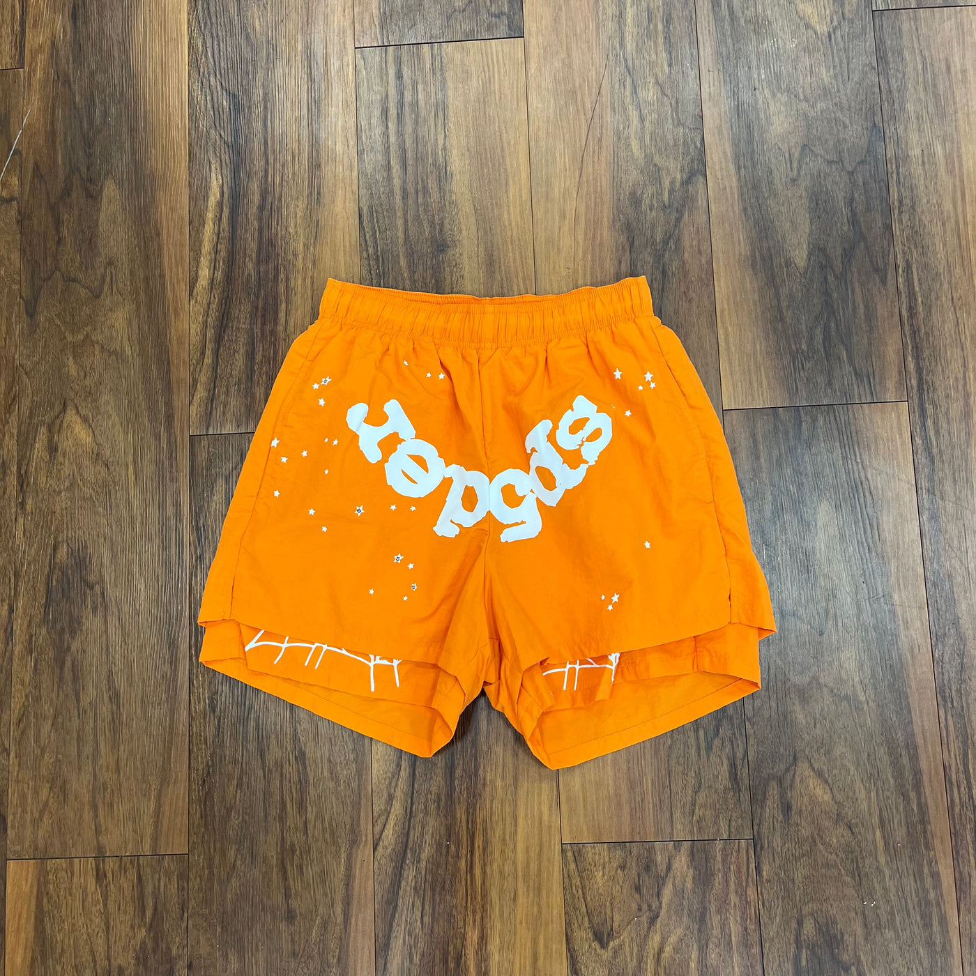 Sp5der Double Layer Short - Orange - Shorts - Jawns on Fire Sneakers & Shoes