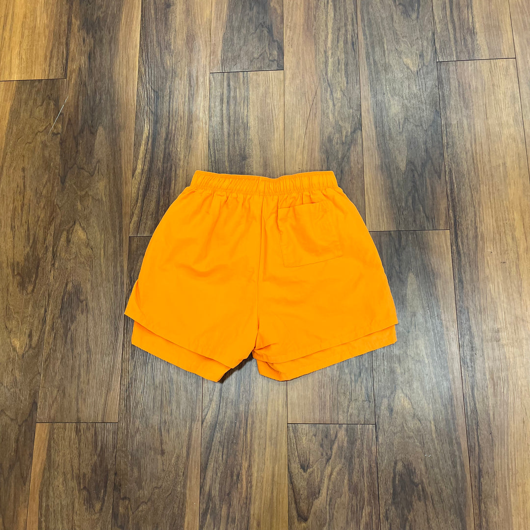 Sp5der Sp5der Double Layer Short Orange Shorts Large