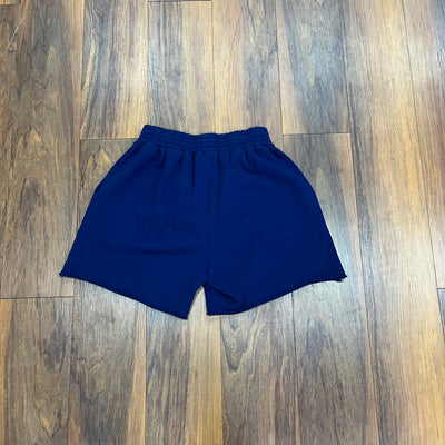 Sp5der Sweat Shorts - Navy - Shorts - Jawns on Fire Sneakers & Shoes