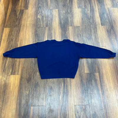 Sp5der Varsity Web Crewneck - Navy - Crewneck - Jawns on Fire Sneakers & Shoes