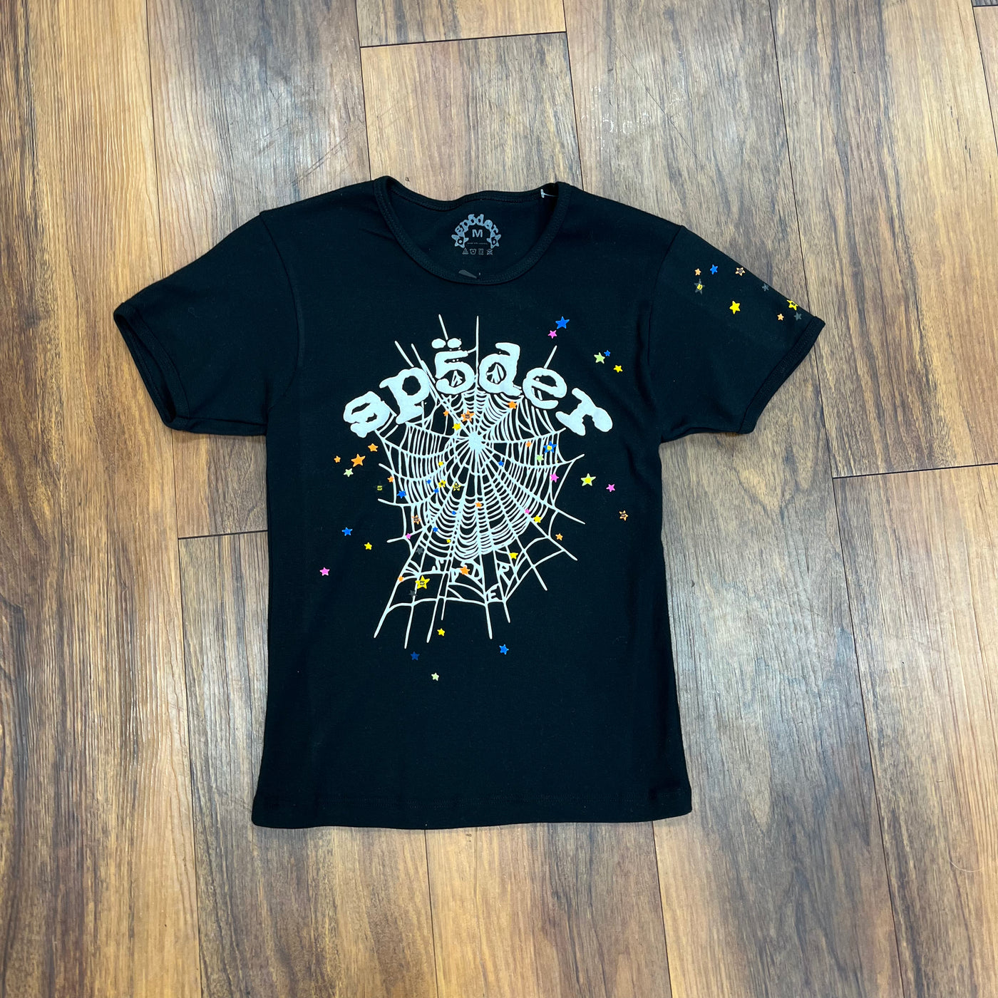 Sp5der Worldwide OG Web V2 Baby T - Shirt - Black - Kids Size - T - Shirt - Jawns on Fire Sneakers & Shoes