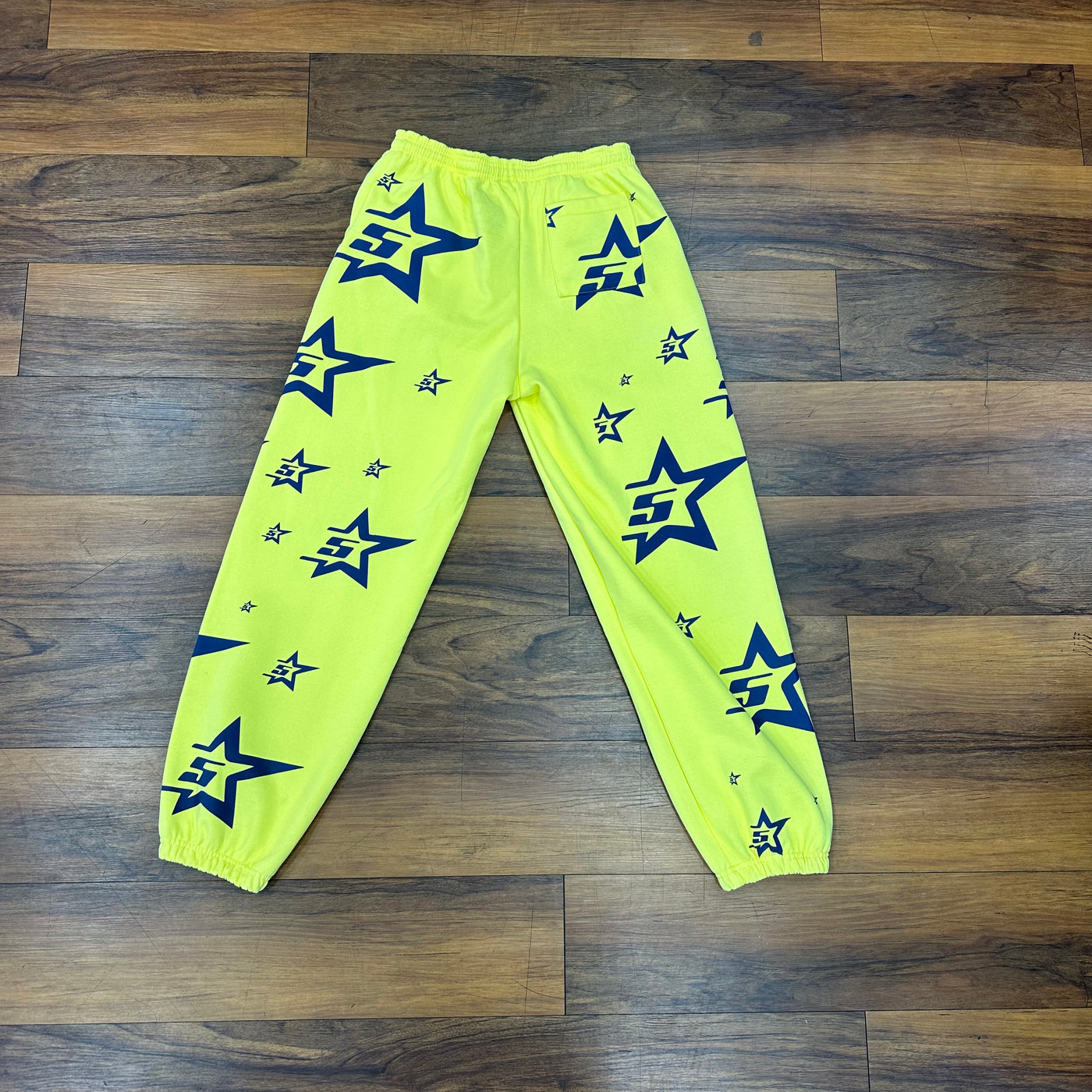 Sp5der 5Star Sweatpants - Yellow - Bottoms - Jawns on Fire Sneakers & Shoes