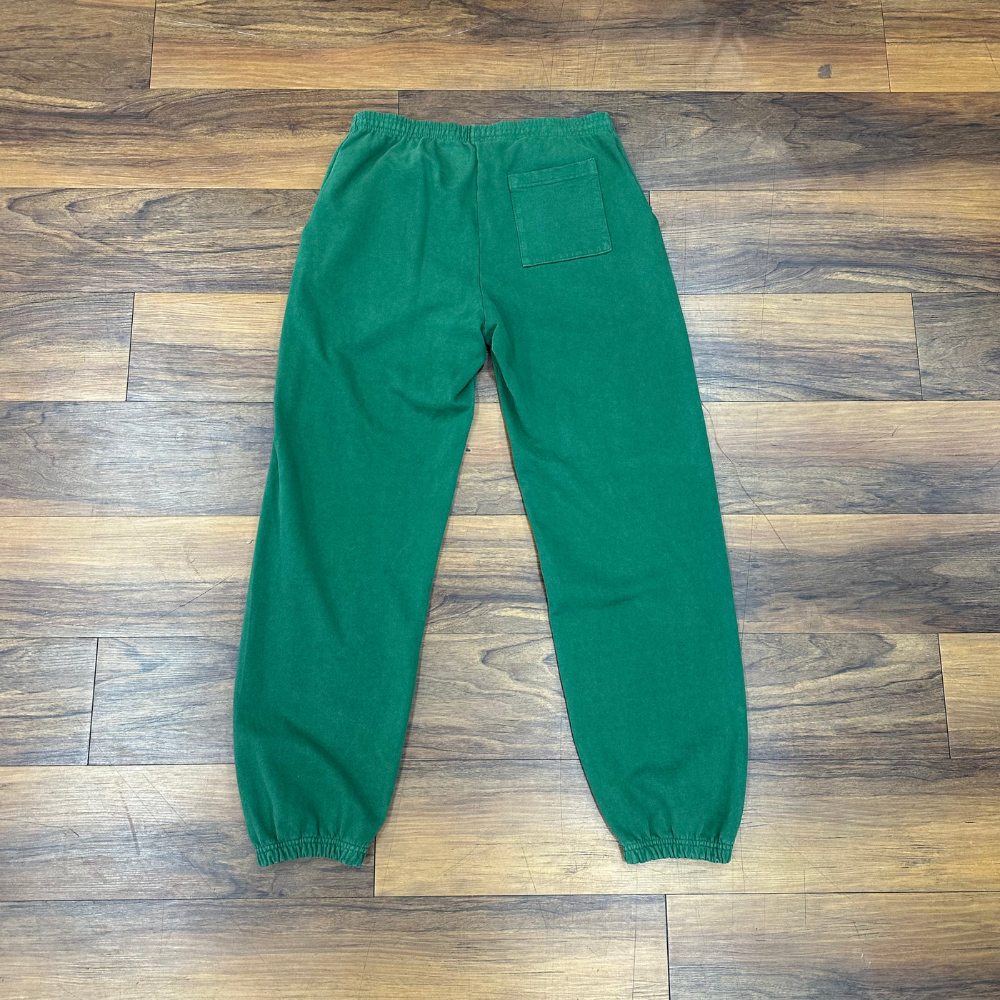 Sp5der OG Rhinestone Sweat Pants Hunter Green - Bottoms - Jawns on Fire Sneakers & Shoes