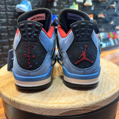 Air Jordan 4 Retro x Travis Scott 'Cactus Jack' - Gently Enjoyed (Used) Men 7.5