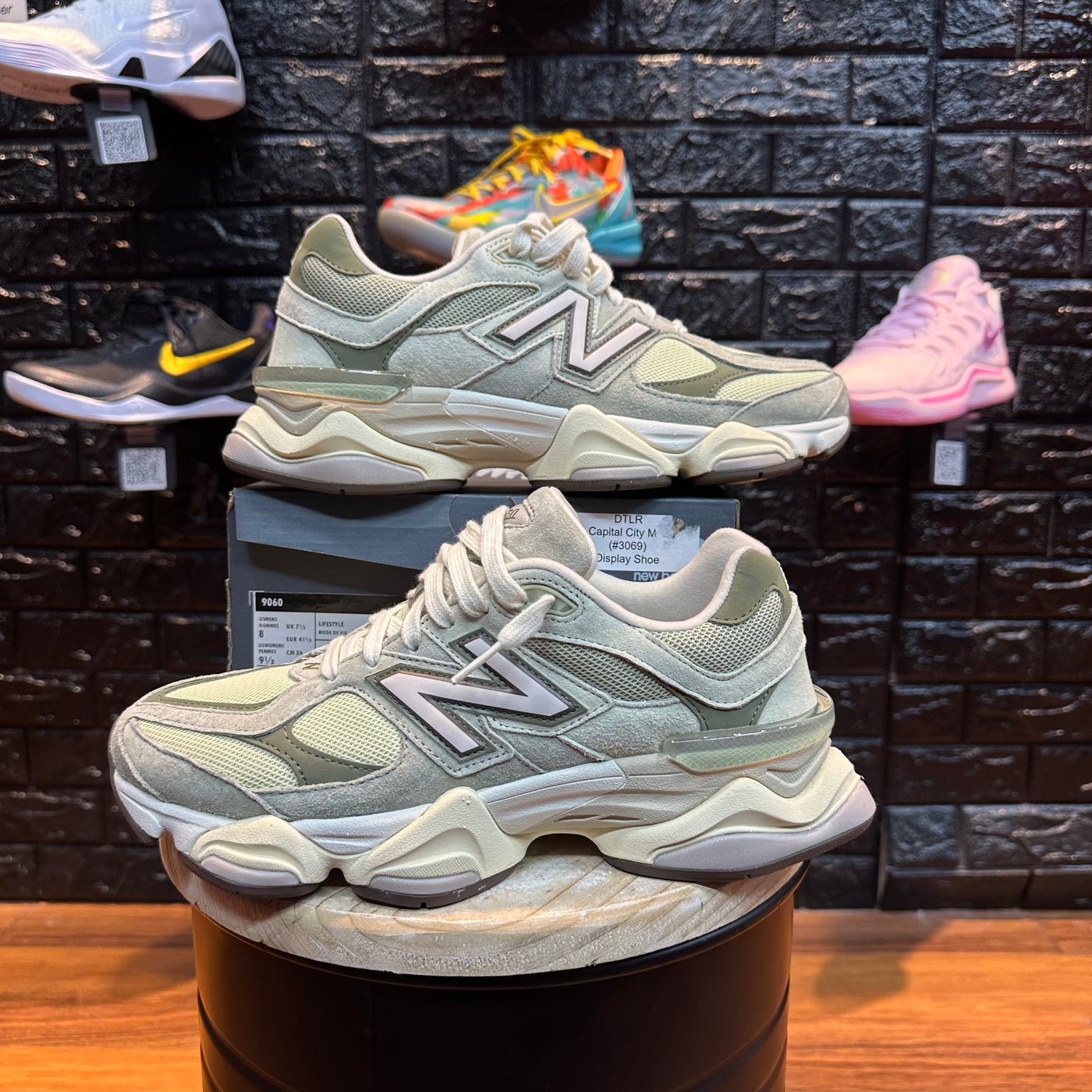 New Balance 9060 'Olivine' - Gently Enjoyed (Used) Men 8