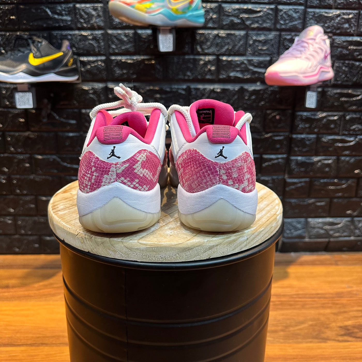 Air Jordan 11 Retro Low 'Pink Snakeskin'- Gently Enjoyed (Used) Women 10