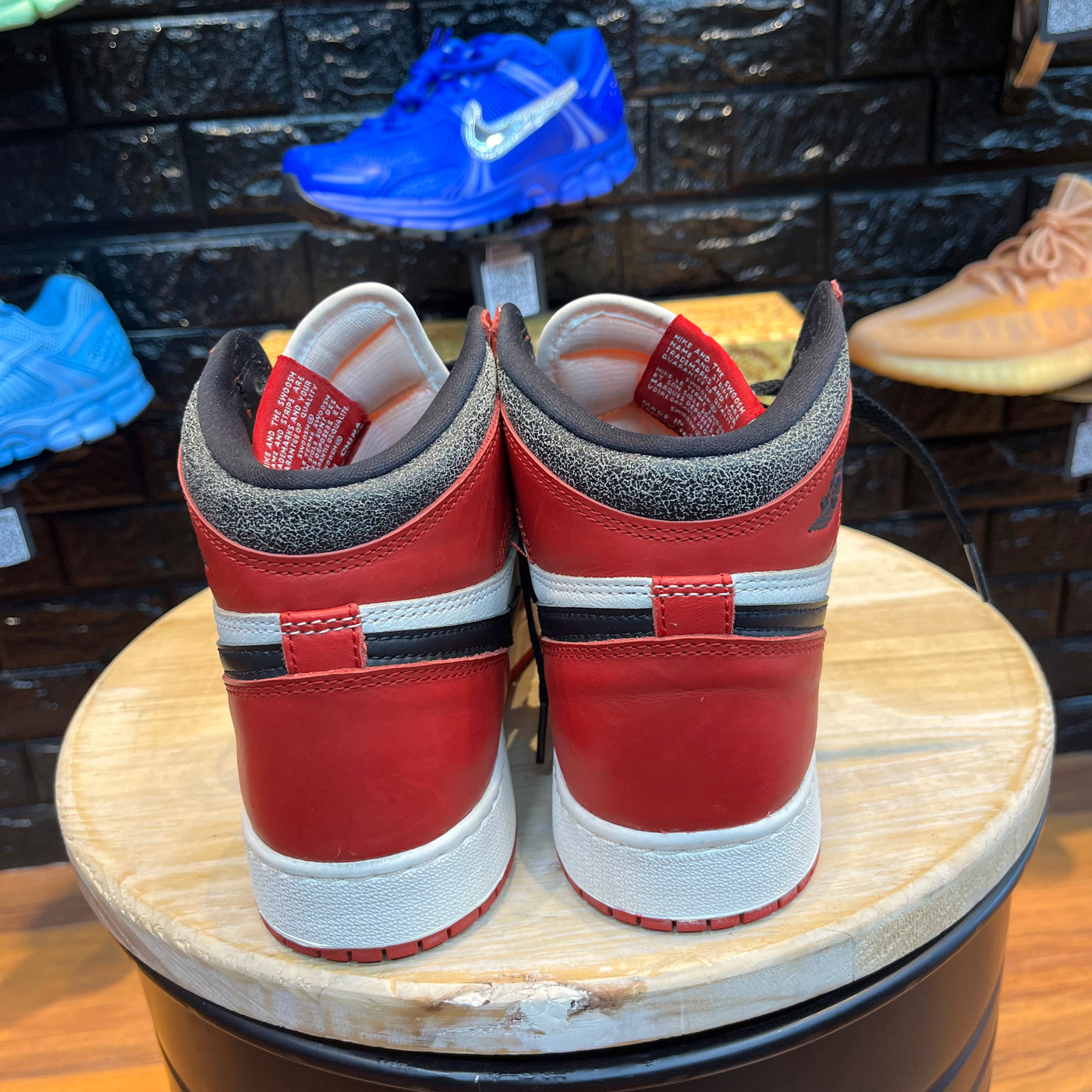 Jordan Air Jordan 1 OG Chicago 2013 Gently Enjoyed Used Grade School 7 High Sneaker Jawns on Fire