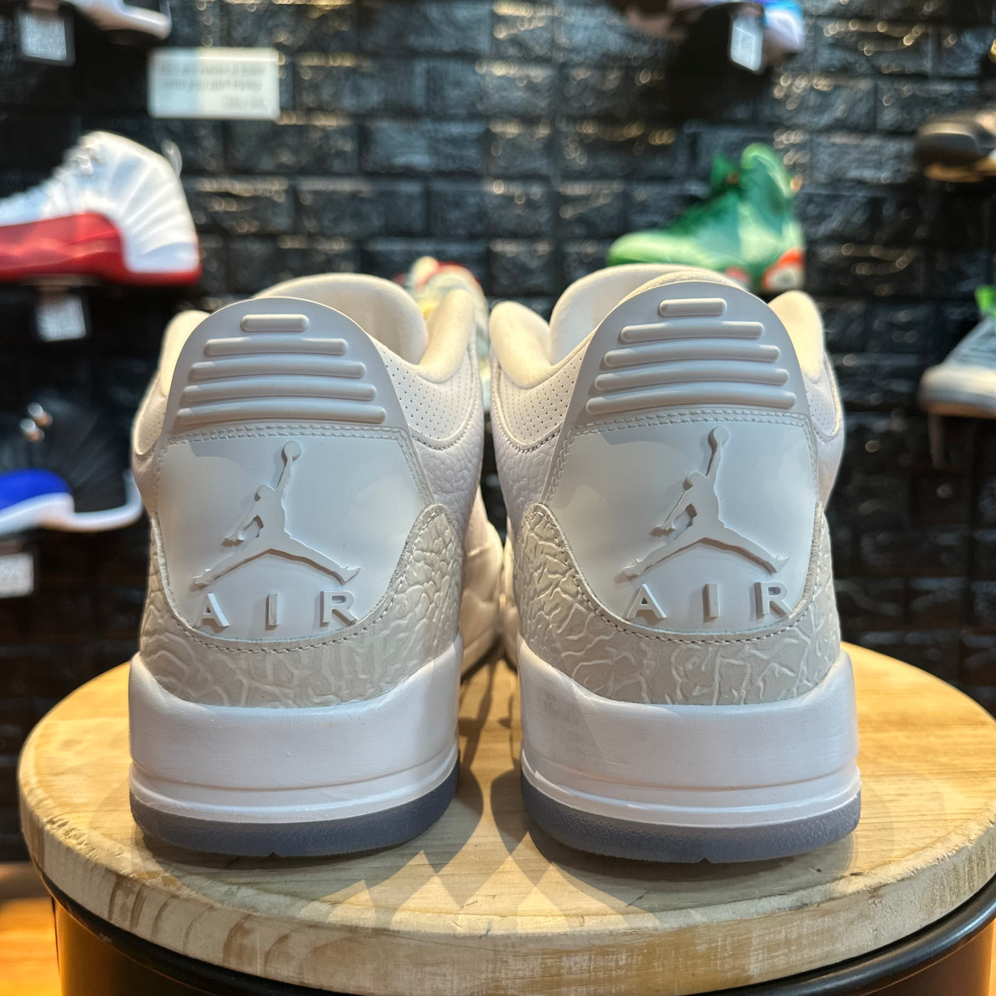 Jordan 3s triple white on sale