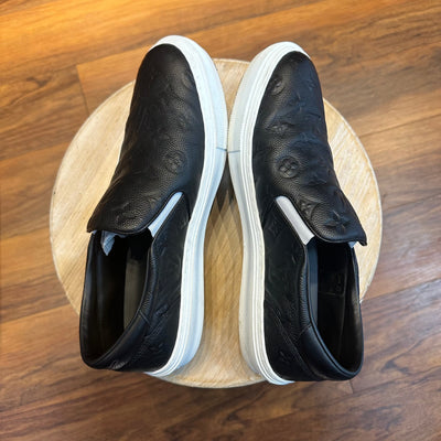 Louis Vuitton x NBA Ollie Slip On Black - Gently Enjoyed (Used) Men 10.5