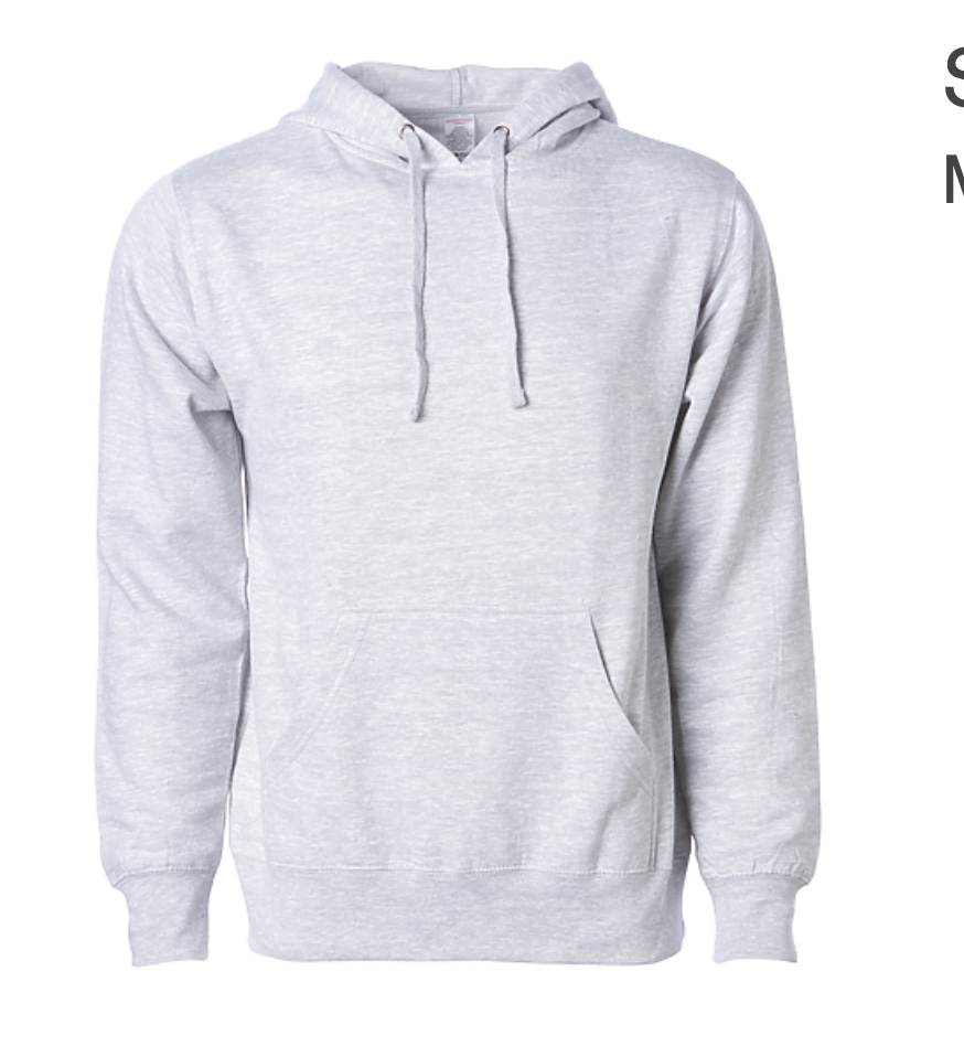 Original Jawns All Season Custom Hoodie - Sky Silver