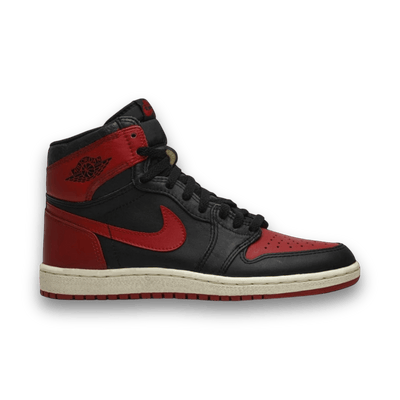 Air Jordan 1 High 'Bred' 1985 - Gently Enjoyed (Used) Men 8.5 - Rep Box - High Sneaker - Jawns on Fire Sneakers & Shoes