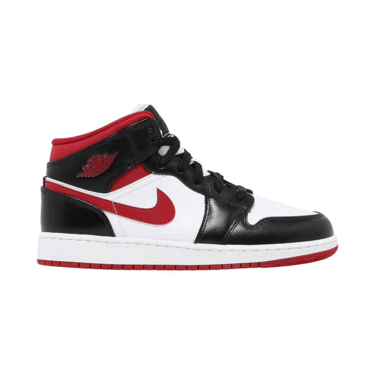 Air Jordan 1 Mid 'Black Gym Red' - Gently Enjoyed (Used) Grade School 6 - Mid Sneaker - Jawns on Fire Sneakers & Shoes