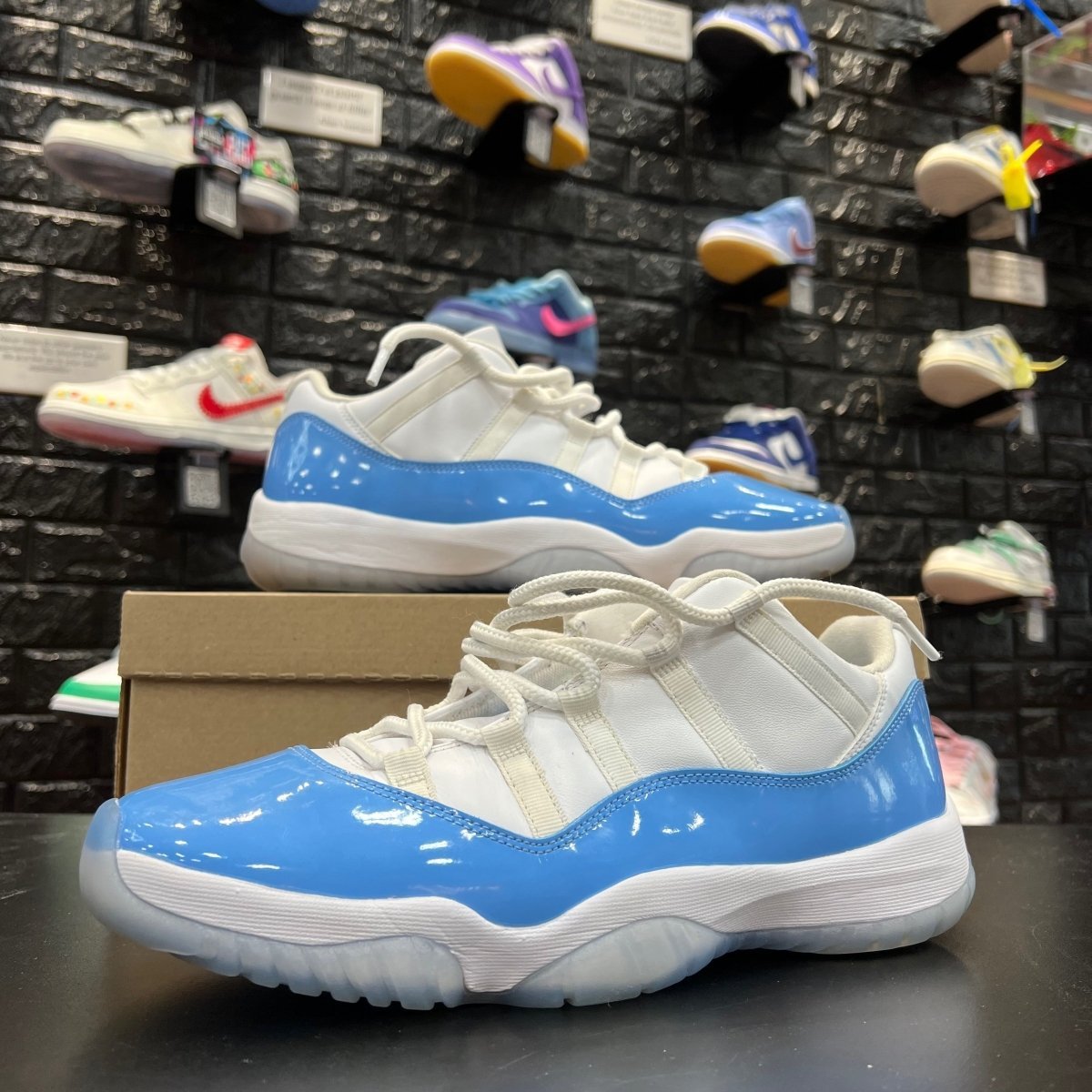 Air Jordan 11 Retro Low 'UNC' - Gently Enjoyed (Used) - Men 11.5 - Low Sneaker - Jawns on Fire Sneakers & Shoes