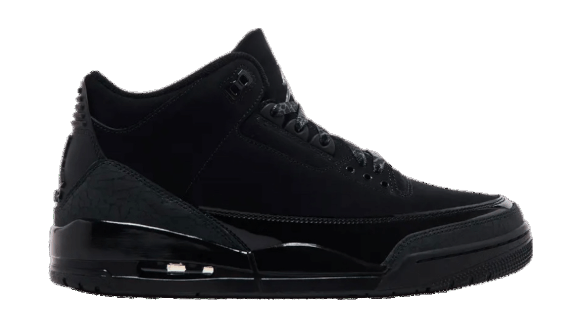 Air Jordan 3 Retro 'Black Cat' 2025 - Mid Sneaker - Jawns on Fire Sneakers & Shoes