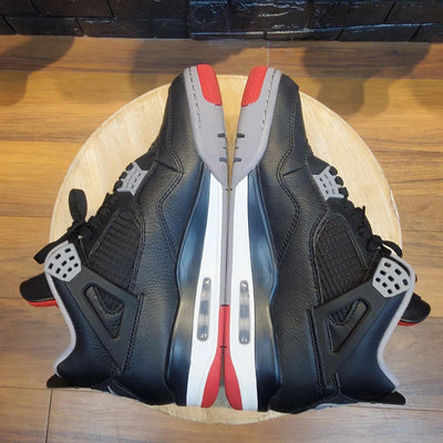 Air Jordan 4 Retro 'Bred' 2012 - Gently Enjoyed (Used) Men 10 - Mid Sneaker - Jawns on Fire Sneakers & Shoes