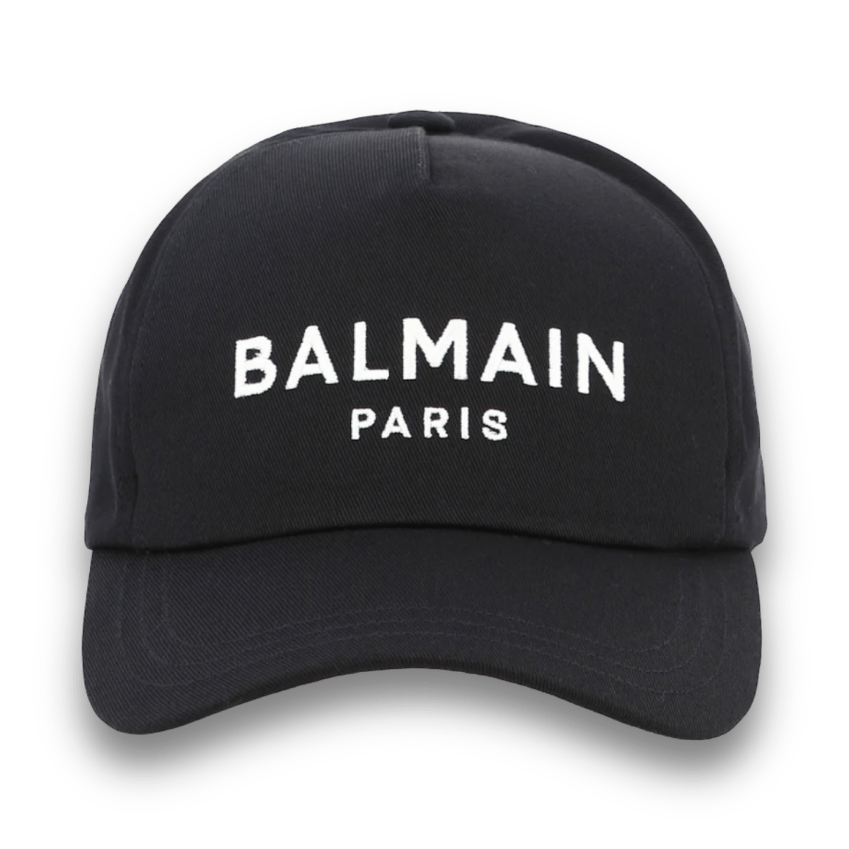 Balmain Logo Embroidered Baseball Cap - Black - Headwear - Jawns on Fire Sneakers & Shoes