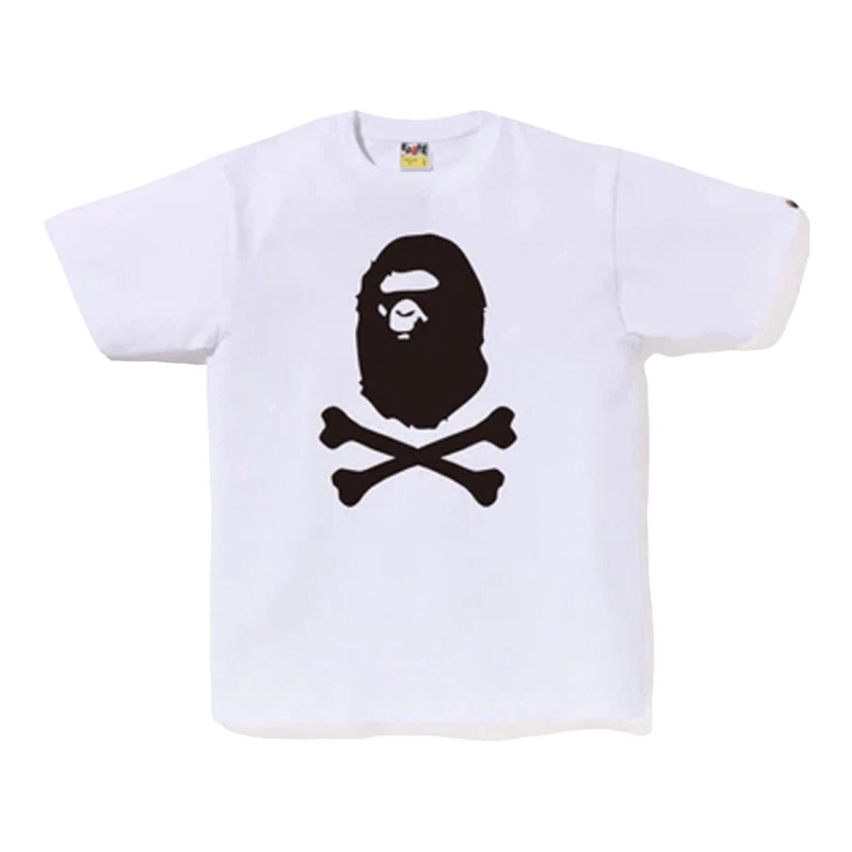 BAPE CROSSBONE TEE - White - T - Shirt - Jawns on Fire Sneakers & Shoes