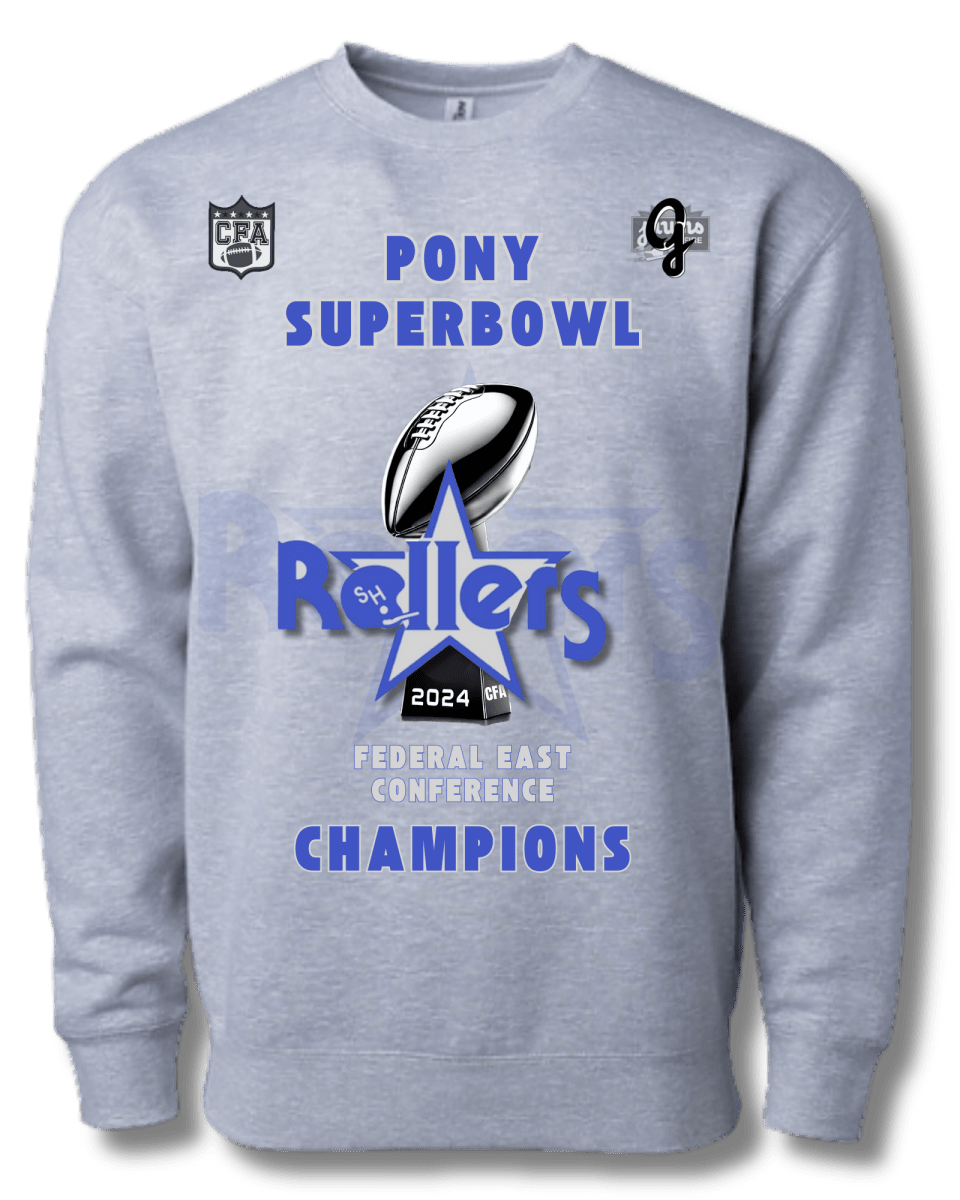 CFA Superbowl Champions - Federal East - Pony - Steelton - Short Sleeve - Jawns on Fire Sneakers & Shoes