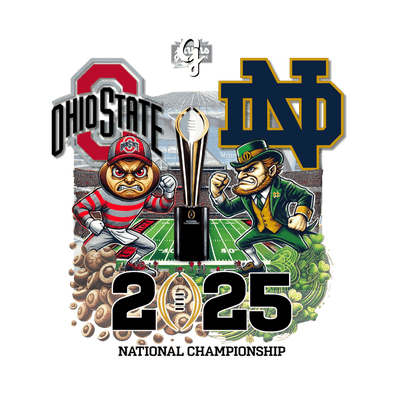 College Football Championship - ND vs OSU - Original Jawns Exclusive - Short Sleeve - Jawns on Fire Sneakers & Shoes