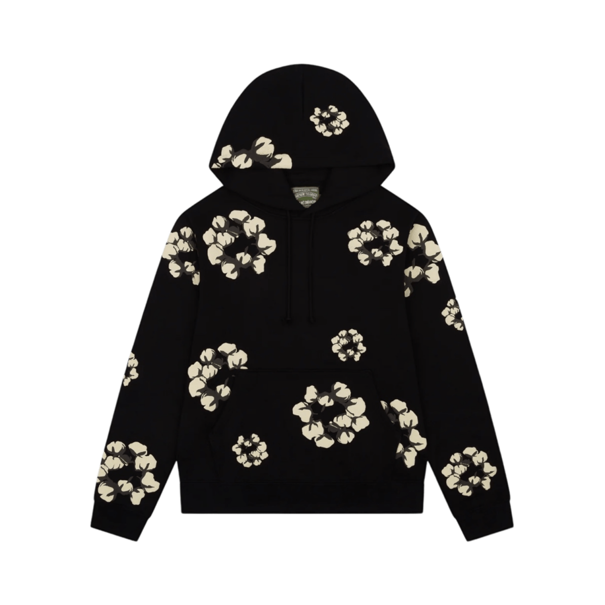 Denim Tears Cactus Wreath Hoodie Black - Hoodie - Jawns on Fire Sneakers & Shoes