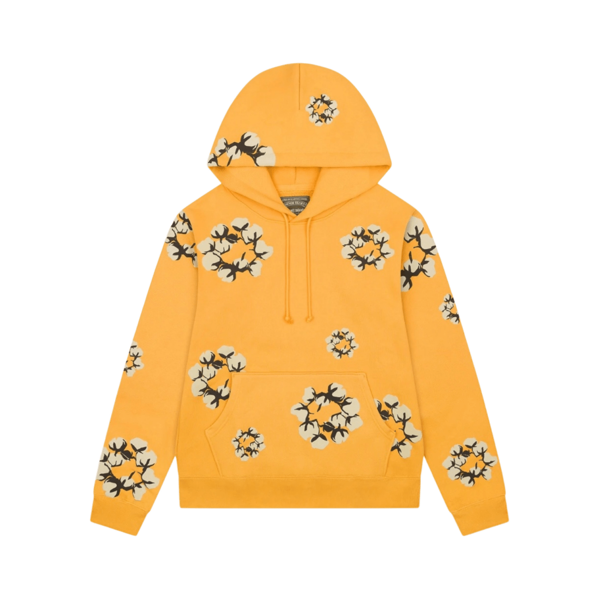 Denim Tears Cactus Wreath Hoodie Yellow - Hoodie - Jawns on Fire Sneakers & Shoes