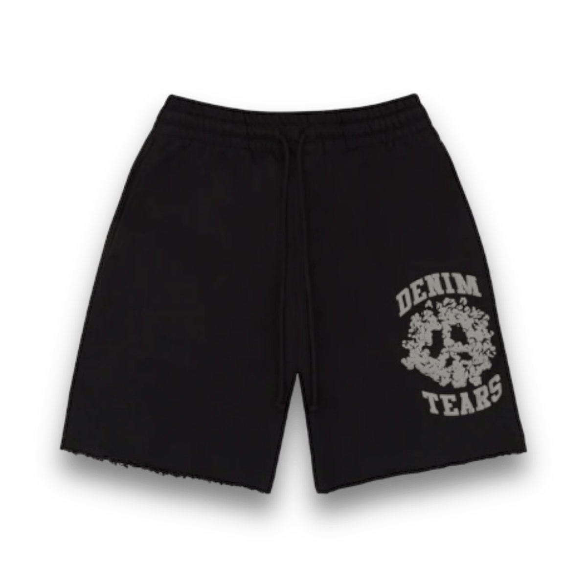 Denim Tears - Denim University Sweat Shorts Black - Shorts - Jawns on Fire Sneakers & Shoes