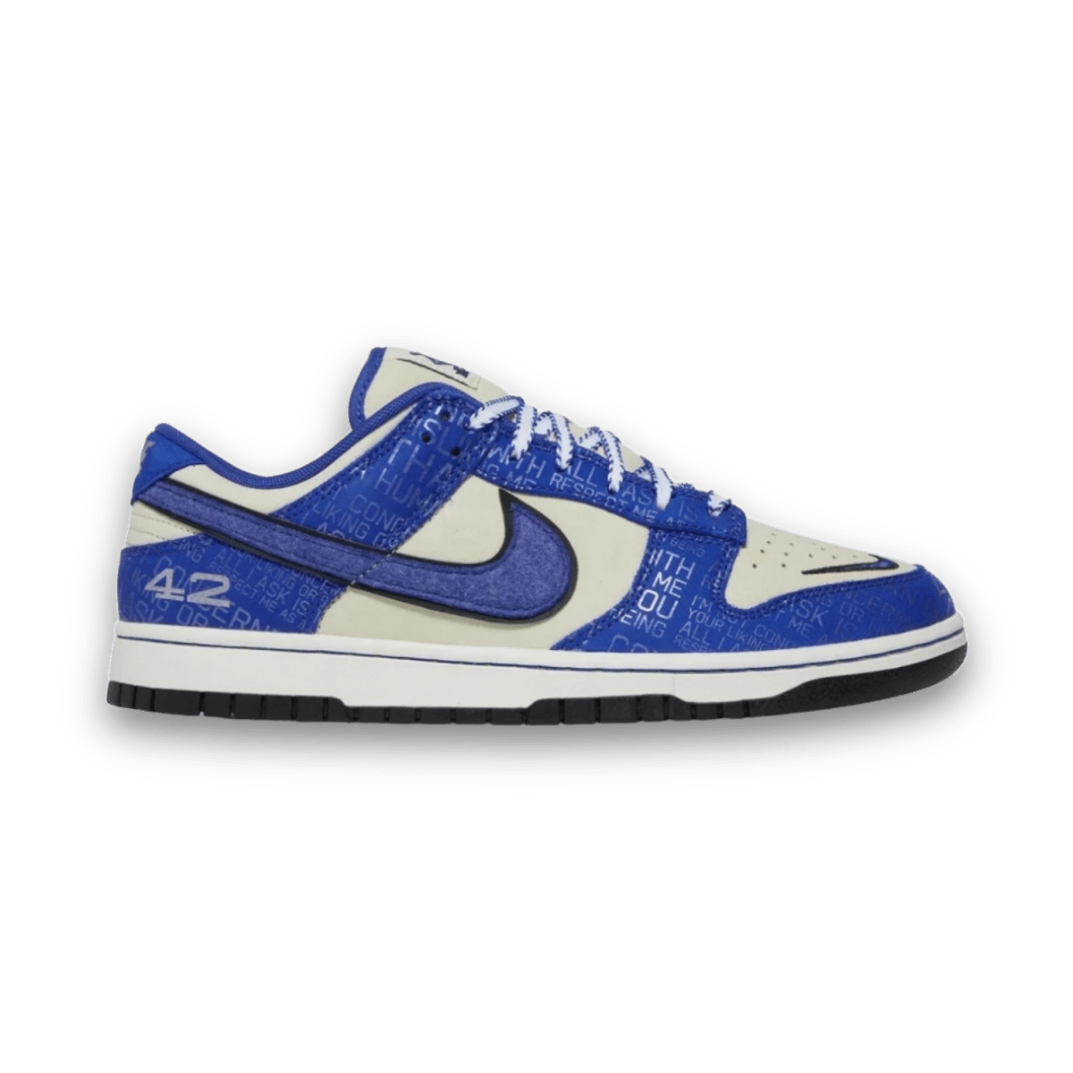 Dunk Low Jackie Robinson Hyper Blue - Low Sneaker - Jawns on Fire Sneakers & Shoes