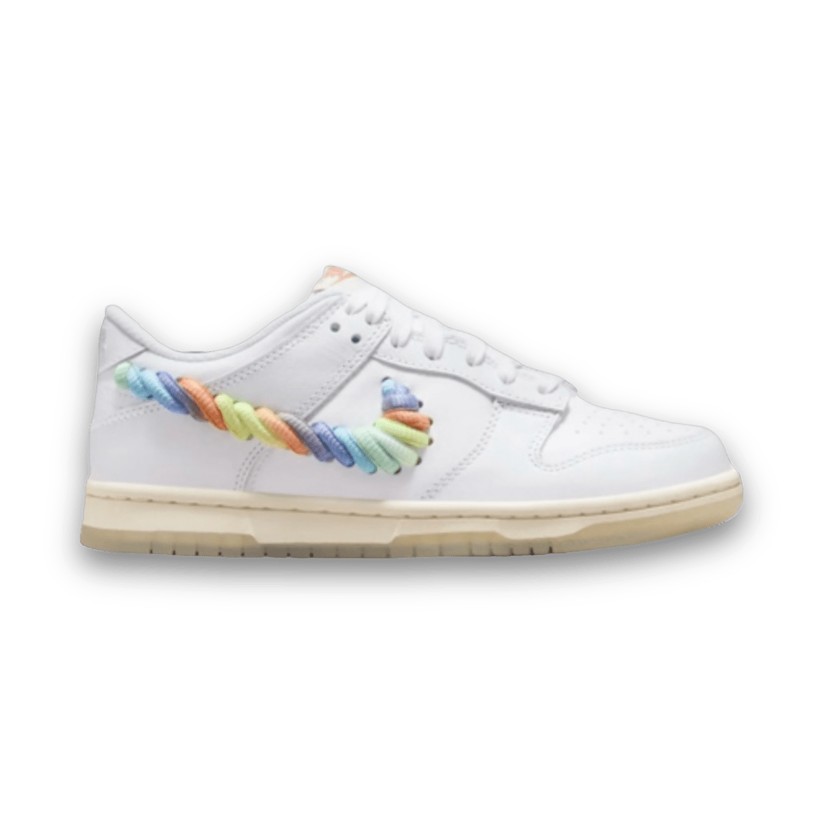 Dunk Low 'Rainbow Lace Swoosh' - Grade School - Low Sneaker - Jawns on Fire Sneakers & Shoes