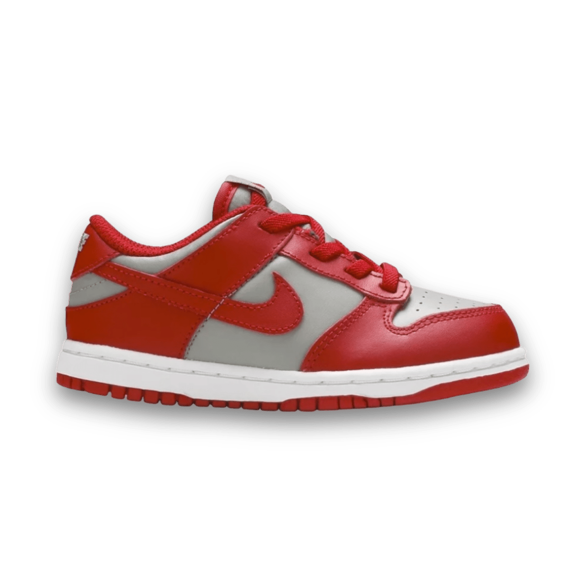 Dunk Low Retro Medium Grey Varsity Red UNLV - Toddler - Low Sneaker - Jawns on Fire Sneakers & Shoes