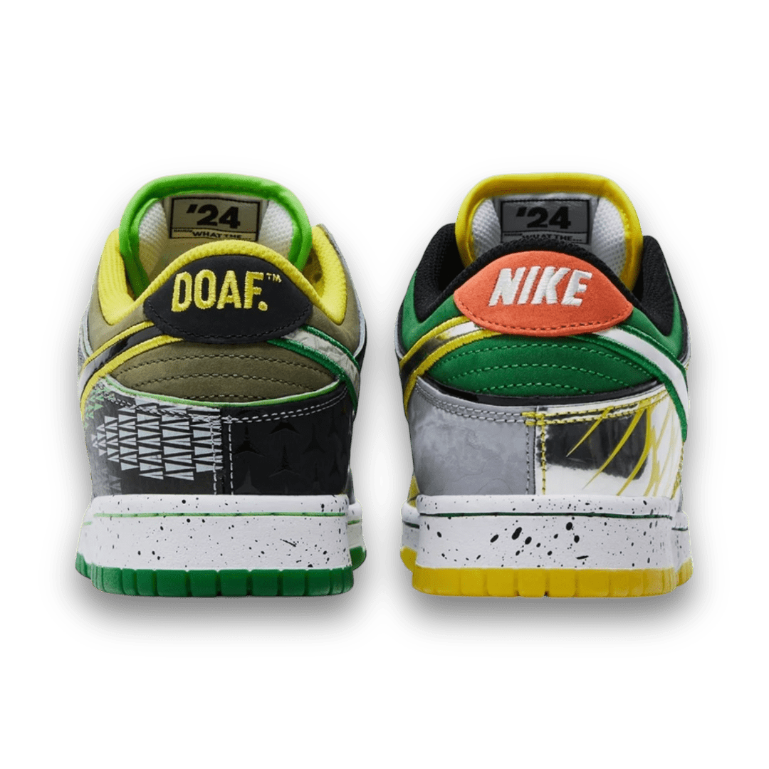 Dunk Low 'What the Duck - University of Oregon Away' PE - Generation O Pack - Low Sneaker - Jawns on Fire Sneakers & Shoes