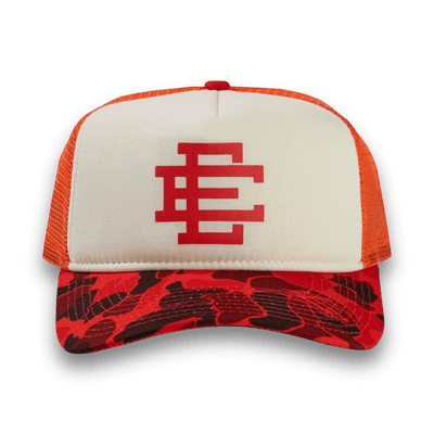 Eric Emanuel EE Trucker Camo Red - Headwear - Jawns on Fire Sneakers & Shoes