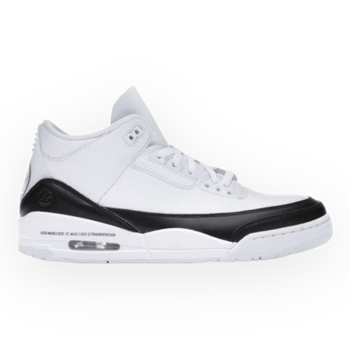 Fragment Design x Air Jordan 3 Retro SP 'White' - Mid Sneaker - Jawns on Fire Sneakers & Shoes