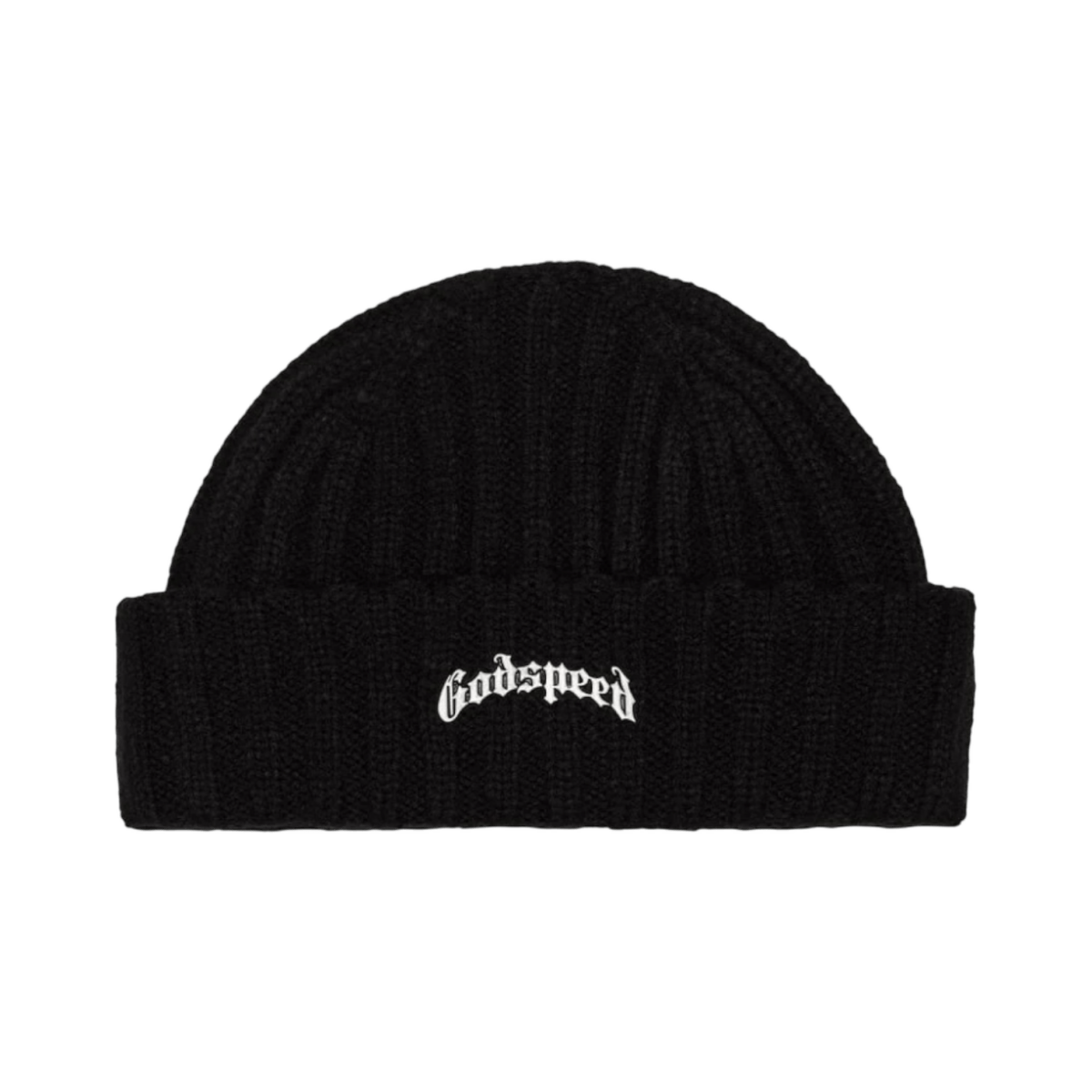 GodSpeed OG Logo Emblem Beanie - Black - Headwear - Jawns on Fire Sneakers & Shoes