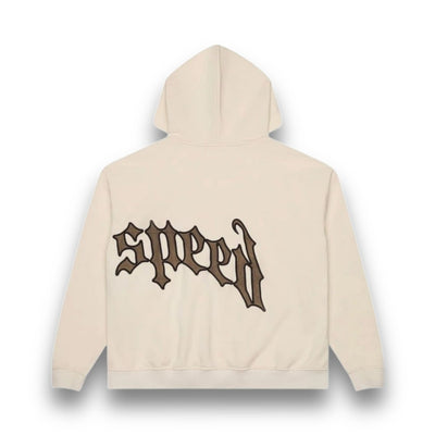 GodSpeed OG Logo Sweatsuit V2 - Creme & Brolive - Sweatshirt - Jawns on Fire Sneakers & Shoes