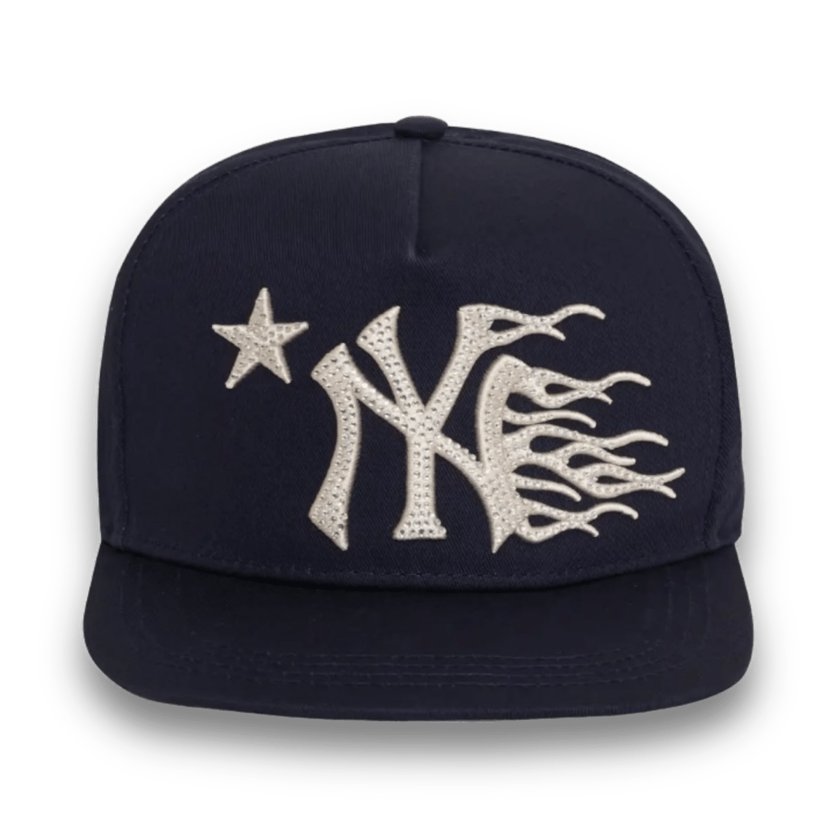 HS Studios NY Snapback Hat - Navy - Headwear - Jawns on Fire Sneakers & Shoes