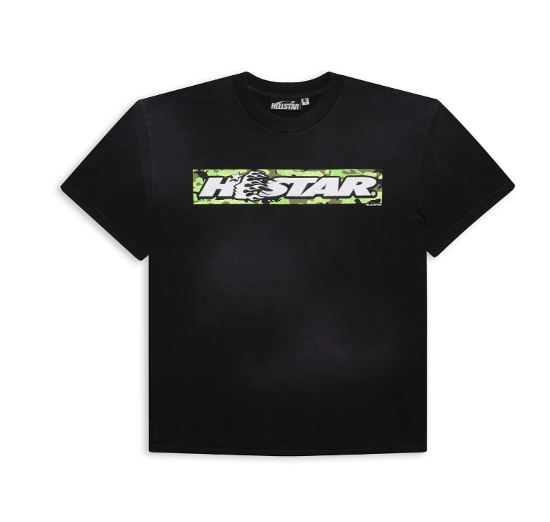 HS Box Logo T-Shirt - Black / Green - T-Shirt - Jawns on Fire Sneakers & Shoes