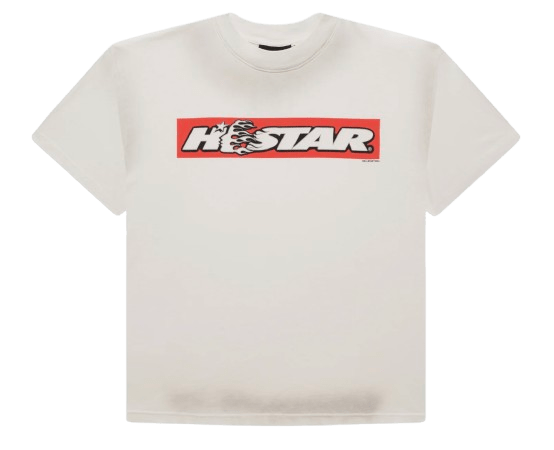 HS Box Logo T-Shirt - White/Red - T-Shirt - Jawns on Fire Sneakers & Shoes