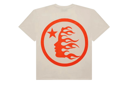 HS Classic T-shirt (Regular Print) White/Orange - T-Shirt - Jawns on Fire Sneakers & Shoes