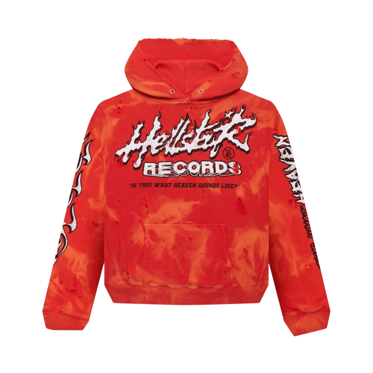 HS Records Lava Wash Hoodie - Hoodie - Jawns on Fire Sneakers & Shoes