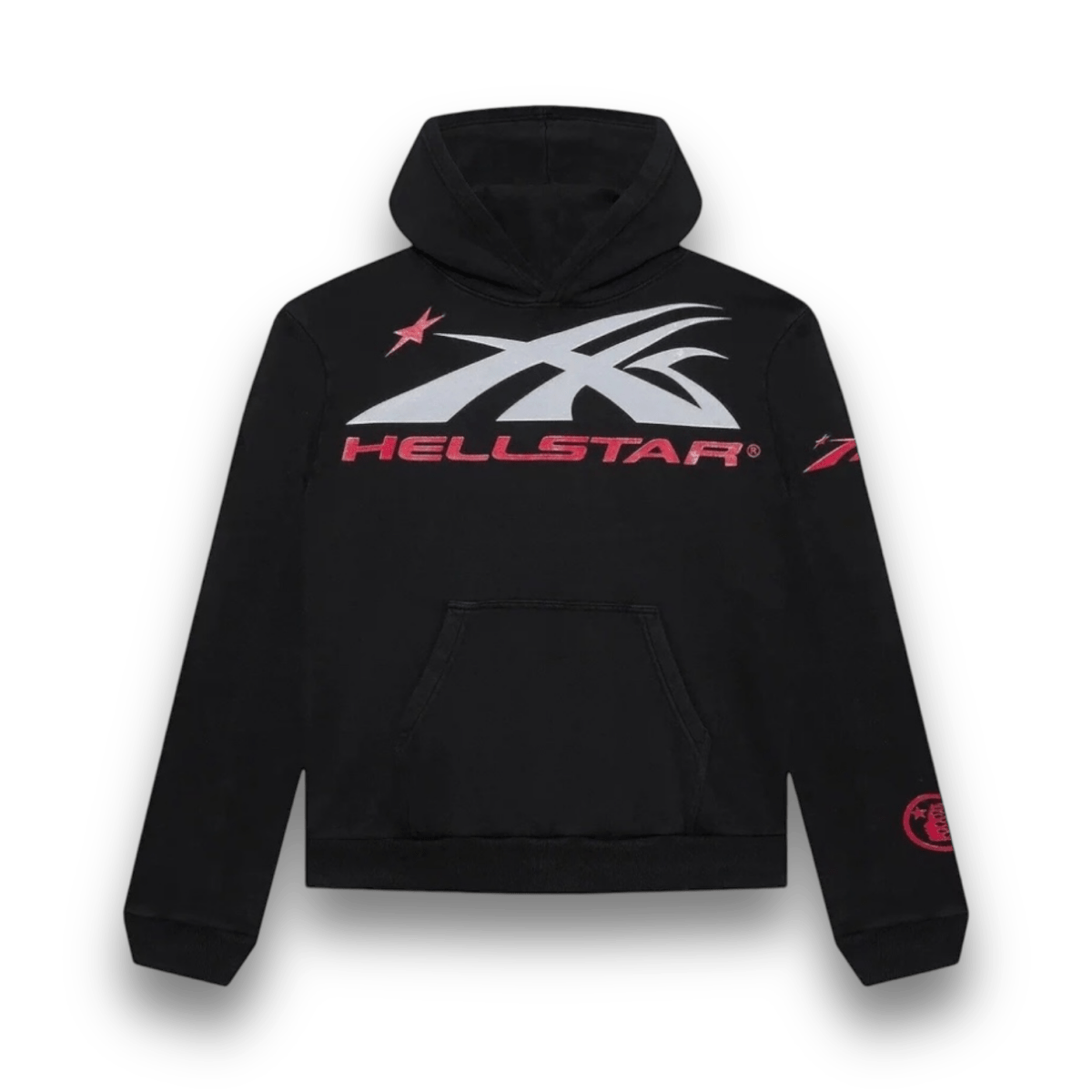 HS Sport Logo Hoodie Black - Hoodie - Jawns on Fire Sneakers & Shoes