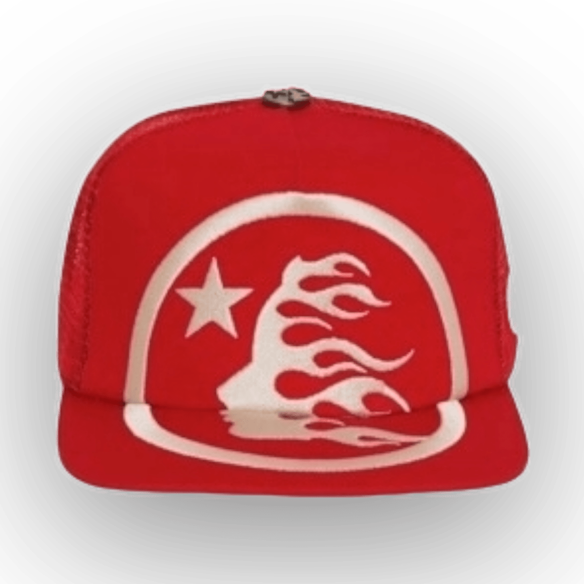 HS Studios Big Logo Trucker Snapback Hat - Red - Headwear - Jawns on Fire Sneakers & Shoes