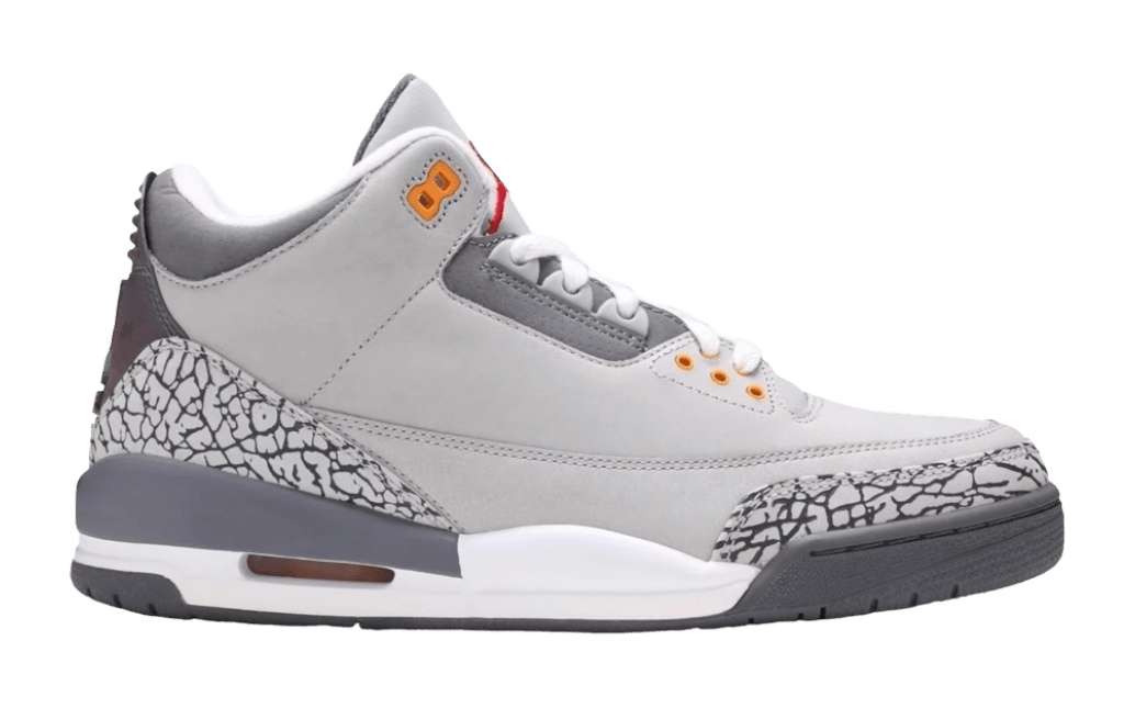 Air Jordan 3 Retro LS 'Cool Grey' 2006 - Mid Sneaker - Jawns on Fire Sneakers & Shoes